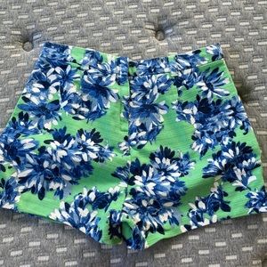 J Crew floral shorts